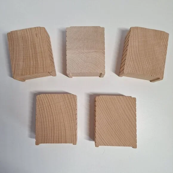 Wooden Bridge Riser Elevated Train Track Railway Thomas Compatible Blocks 2.5x2 - Picture 10 of 10